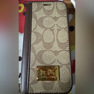 Coach iPhone 15 pro max case